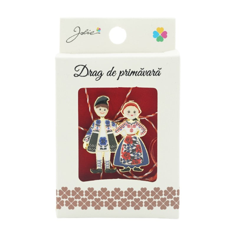 Brosa Mica in Cutie Cosulet Tineri Traditionali-0