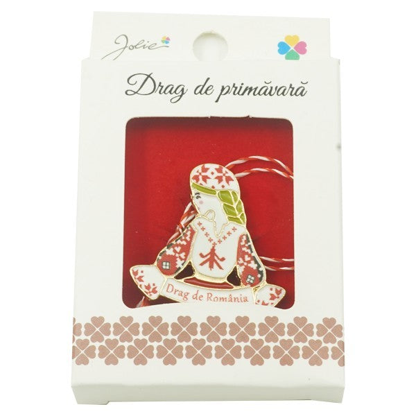 Brosa Mica in Cutie Jolie model Drag de Romania-1