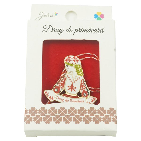 Brosa Mica in Cutie Jolie model Drag de Romania-0
