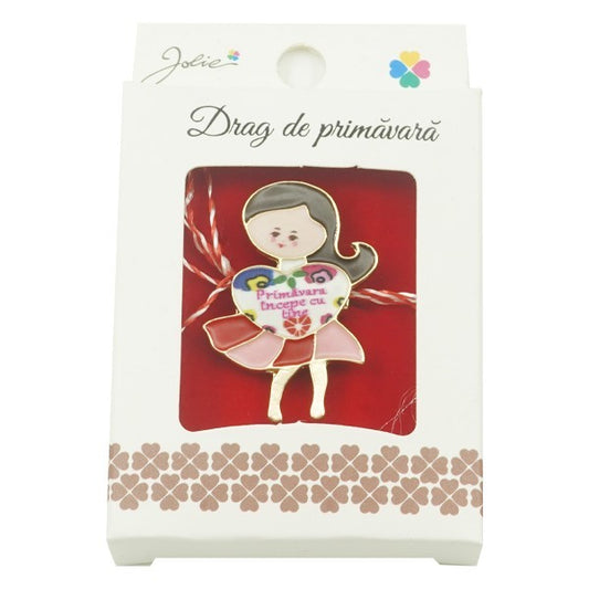 Brosa Mica in Cutie Jolie model Primavara Incepe cu Tine-1
