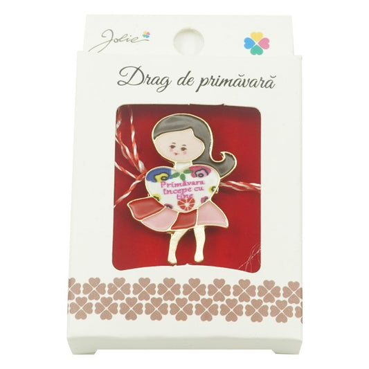 Brosa Mica in Cutie Jolie model Primavara Incepe cu Tine-0