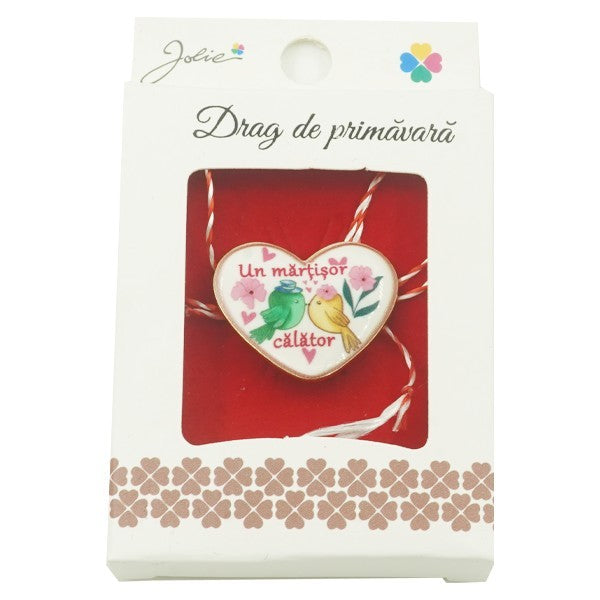 Brosa Mica in Cutie Jolie model Un Martisor Calator-2