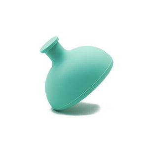 Sputa din silicon pentru sugari si copii mici, Flippy, dispozitiv de eructare, cupa pentru terapie toracica, 7.5x6 cm, Verde-0