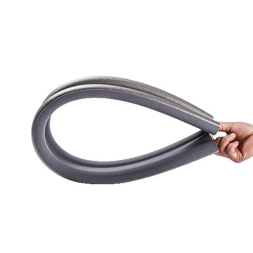 Banda de Izolare a Usii, Flippy, Banda Anti-Curent, Anti-Zgomot, Anti-Praf, Opritor Izolator, 90cm, Gri-0