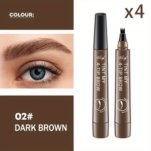 Creion rezistent la apă pentru sprâncene cu efect de microblading