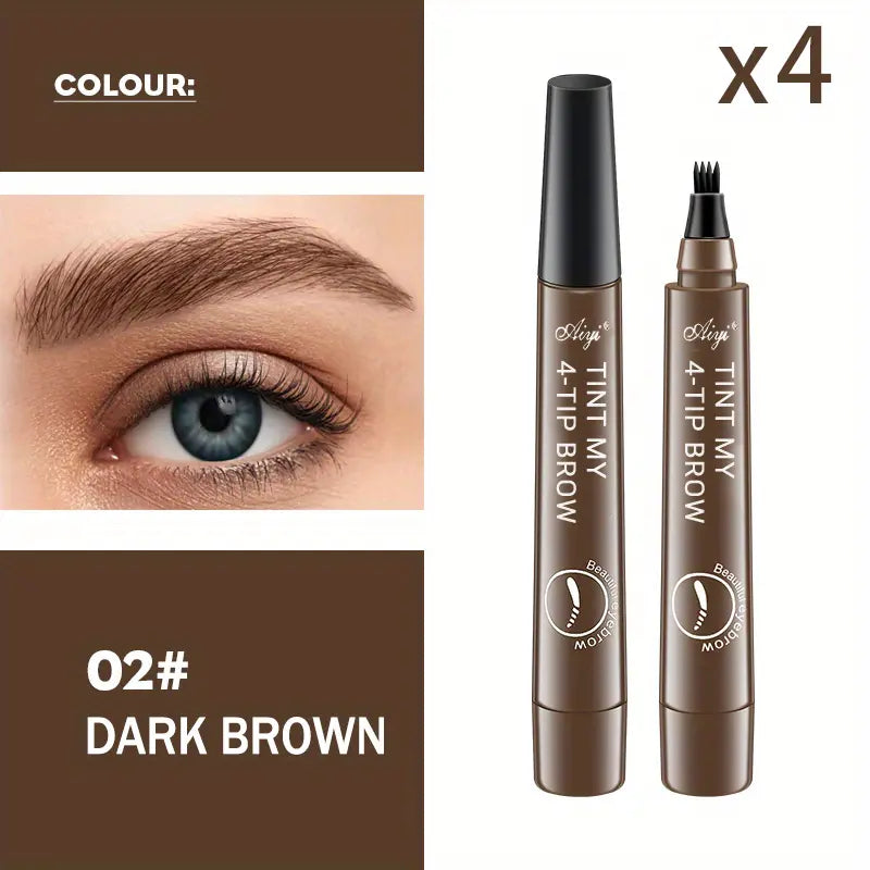 Creion rezistent la apă pentru sprâncene cu efect de microblading