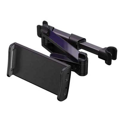 Suport auto pentru telefon si tableta, DSJ, montare pe tetiera, rotire 360°, ajustabil 110-190mm, ABS
