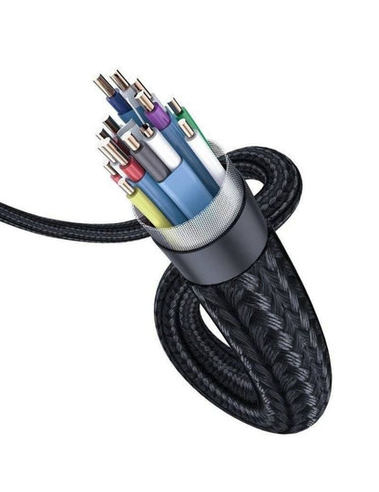 Cablu Baseus, HDMI - HDMI, 3m, gri