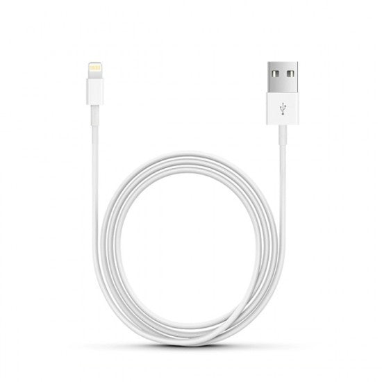 Cablu Date Flippy, compatibil cu iPhone, 2A, 1 m, WUW-X83, Blister, Alb-1