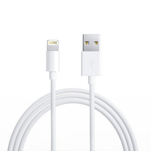 Cablu Date Lightning 1 m Bulk, Alb-0