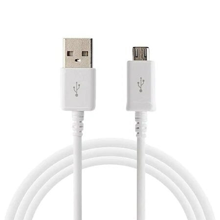 Cablu de date/Incarcare micro USB 1m Alb-0