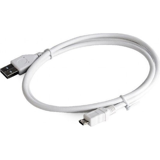 Cablu de date/Incarcare micro USB 2m Alb-0