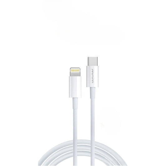 Cablu De Date USB Type-C la iPhone Flippy WUW-X181 20W 1 m, Alb-0
