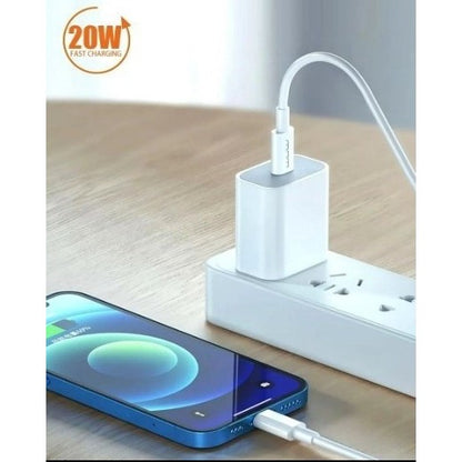 Cablu De Date USB Type-C la iPhone Flippy WUW-X181 20W 1 m, Alb-5