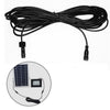 Cablu prelungitor IP65 Flippy,  pentru lampi solare, material cauciuc si cupru, 2 Pini mama- tata, waterproof, 5 metri, negru