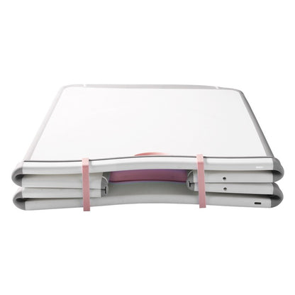 Cada Pliabila pentru Baie, Flippy, din PP+TPE, pentru Copii +6 Luni, Model Ursulet, Scaun de Interior, Detasabil, 82 x 50 x 54 cm, Roz-2