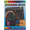 Caiet cu fise razuibile Flippy, DIY Magic Scratch, 12 File, Curcubeu, Creion din Lemn, Cartonase negre, 14 x 10 cm, albastru-0
