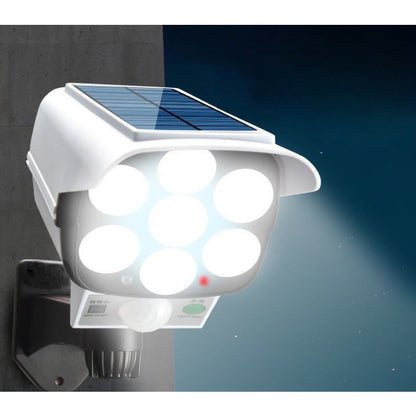 Camera de supraveghere falsa, incarcare solara, 77 LED-uri, senzor de miscare, Flippy-2