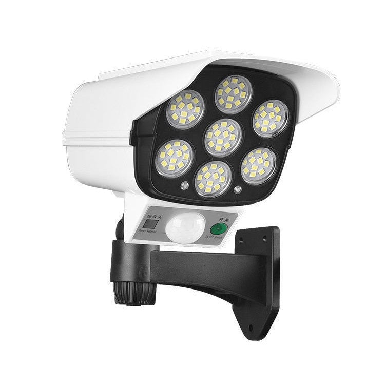 Camera de supraveghere falsa, incarcare solara, 77 LED-uri, senzor de miscare, Flippy-10