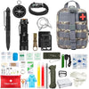 Kit supravietuire multifuncional Flippy, 42 de Instrumente Profesionale, Echipament de prim-ajutor, Drumetie, Camping-0