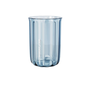 Cana de Apa pentru Clatit, Flippy, pentru Periuta de Dinti, 200 ml, 10.4 x 7.3 cm, Albastru Transparent-0