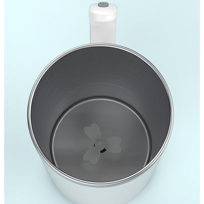Cana portabila cu mixer incorporat, Flippy, pe baterii, 380 ml, alb-2