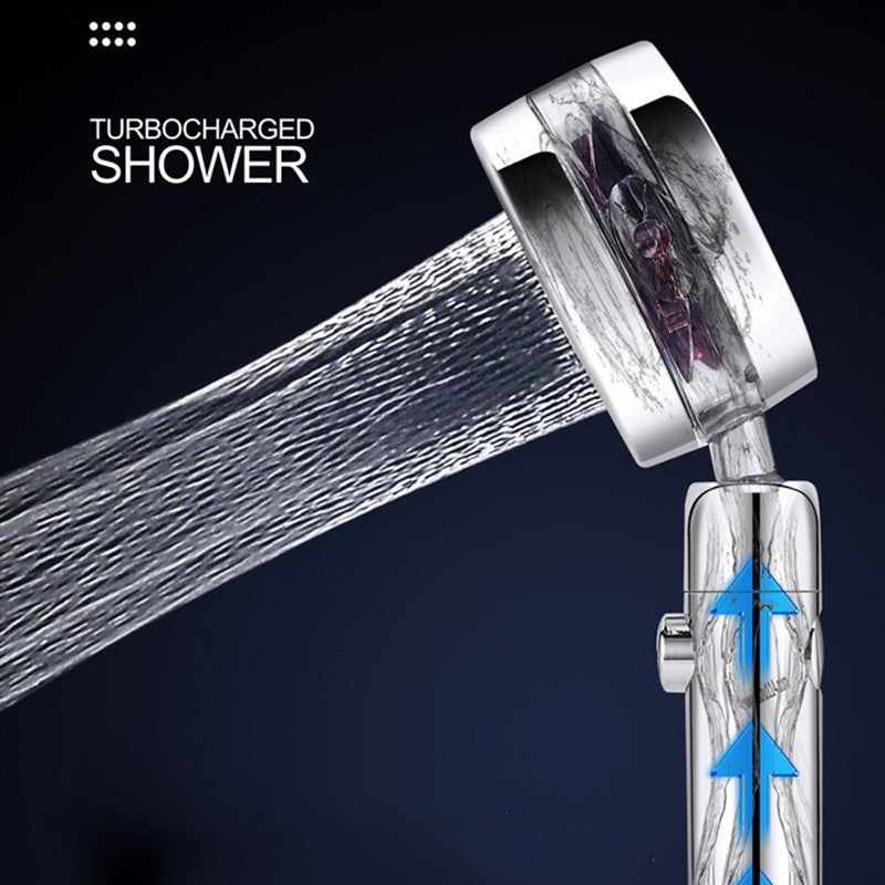 Cap de dus cu 1 filtru inclus, 360°, turbo shower