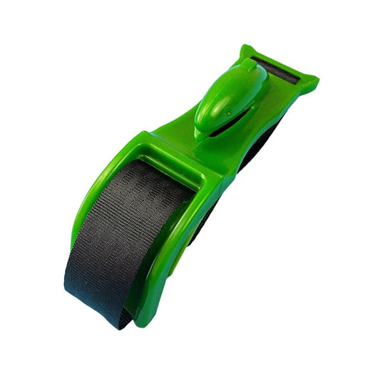 Deviator Centura de Siguranta, Flippy, pentru Burtica Gravidelor, Universal, Ajustabil, 21x6 cm, Model Delfin Verde-0