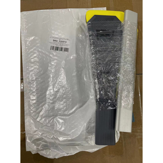 Racleta Auto pentru Zapada cu Doua Capete, Flippy, Universala, Deszapezire Masina, cu Maner Lung, Ergonomica, Detasabila, pentru Geamuri si Caroserie, Usor de Utilizat, 67x12.5 cm, Albastru-1