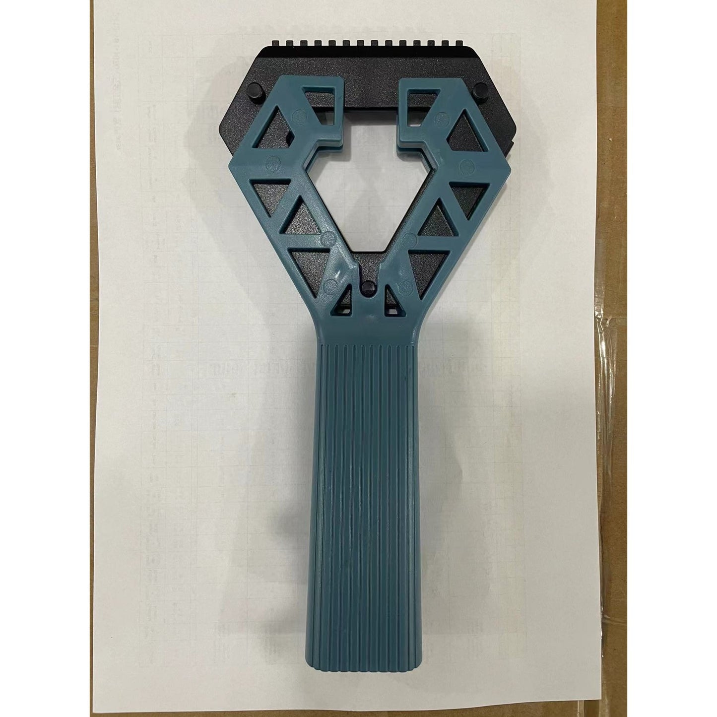 Racleta Auto pentru Zapada cu un Capat, Flippy, Universala, Deszapezire Masina, cu Maner, Ergonomic, Detasabila, pentru Geamuri si Caroserie, Usor de Utilizat, 23.5x4.3 cm, Albastru-1