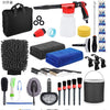 Set 35 Accesorii pentru Curatare Auto, Flippy, Interior si Exterior, Multicolor-0