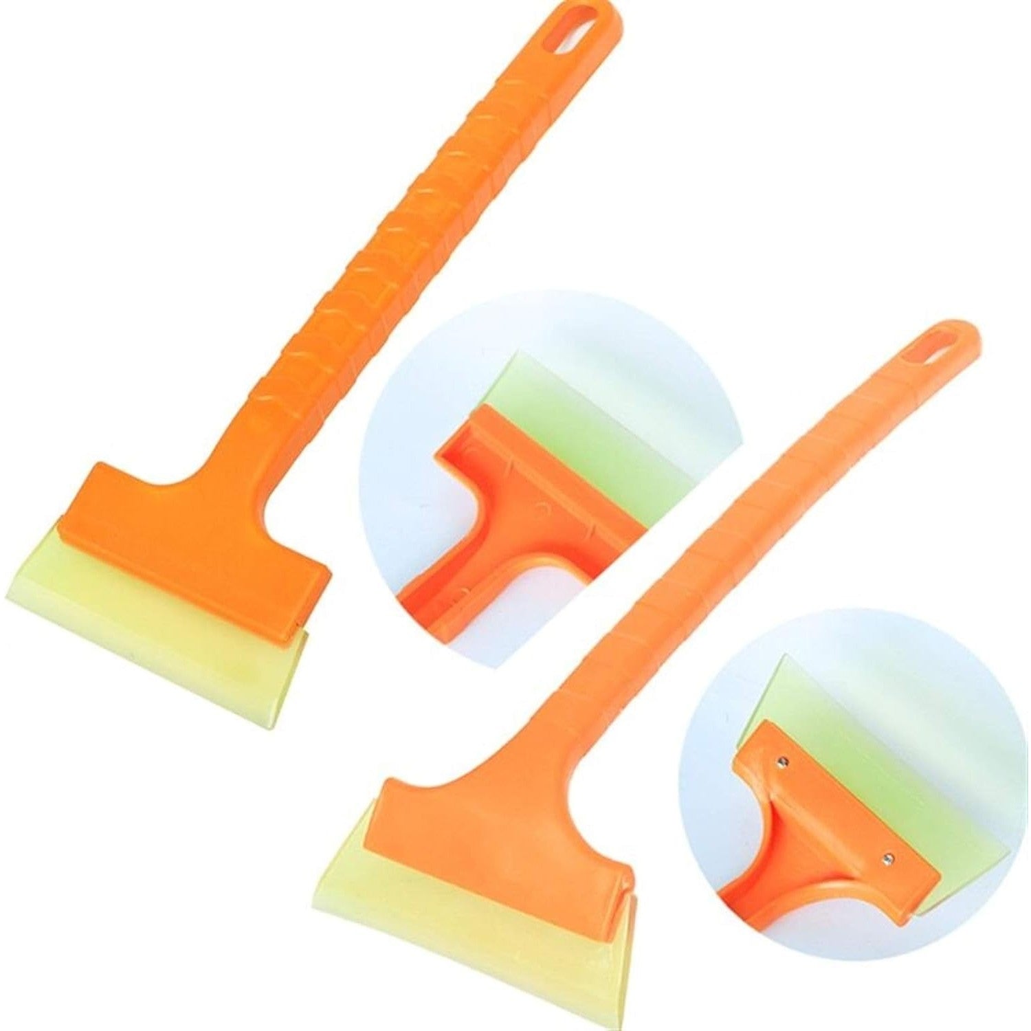 Racleta pentru Masina, Flippy, pentru Deszapezire, din ABS, 29 x 10 cm, Portocaliu-3