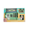Casa de papusi, magazin cu flori, cu mobilier si figurine-0
