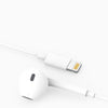 Casti Audio cu Microfon si cu Port Lightning WUW-R32 compatibile iPhone, Alb-5