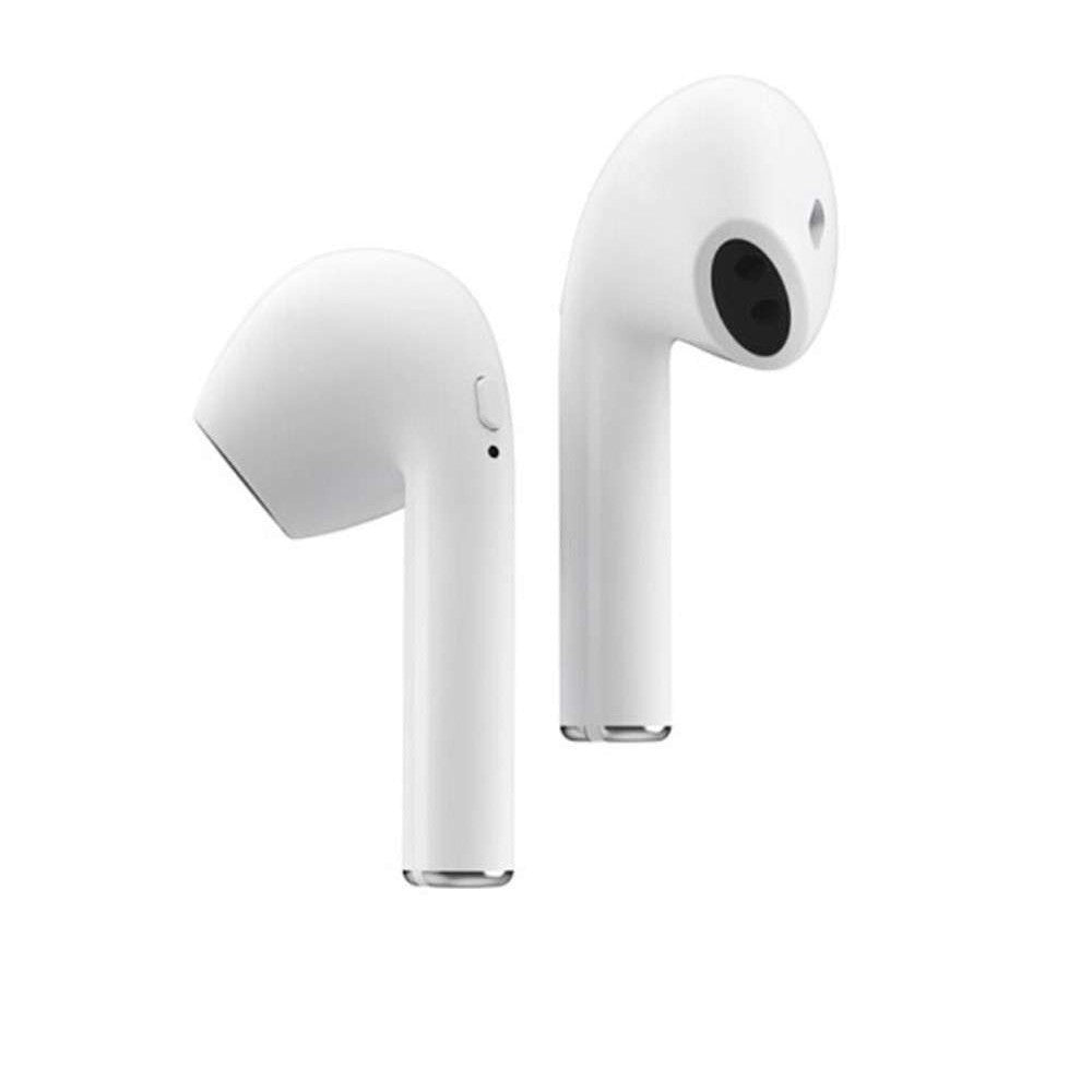 Casti Wireless Bluetooth MKJ-I9 Earbuds Flippy, Alb-1