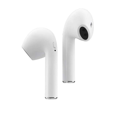 Casti Wireless Bluetooth MKJ-I9 Earbuds Flippy, Alb-1