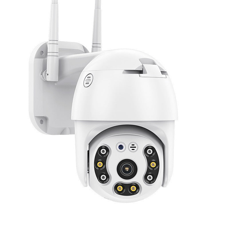 Camera supraveghere WIFI, 3MP, FULL HD, vedere color noaptea, Micro SD, Rotire 360, detectie forma umana + CARD MEMORIE 32GB