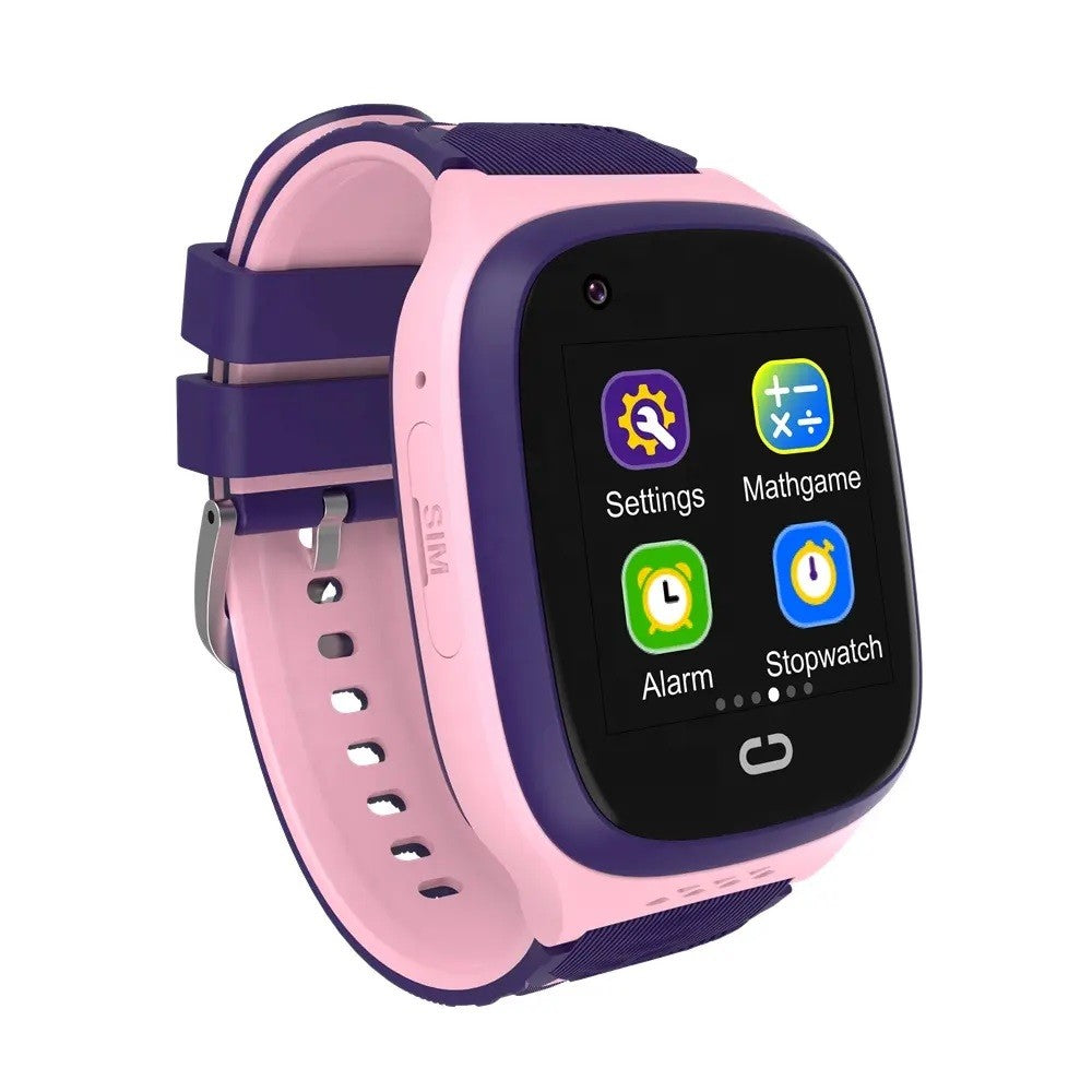 Ceas Smartwatch Flippy, Pentru Copii, LT31E-4G cu Functie Telefon, Localizare GPS, Istoric Traseu, Apel de Monitorizare, Camera, Mov/Roz-4