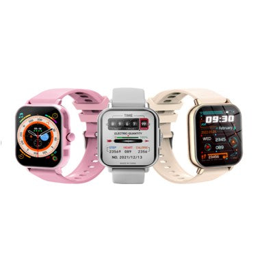Ceas Smartwatch, H15, Apeluri Bluetooth, display 1.81 inch, rezolutie 240*284, Argintiu-0