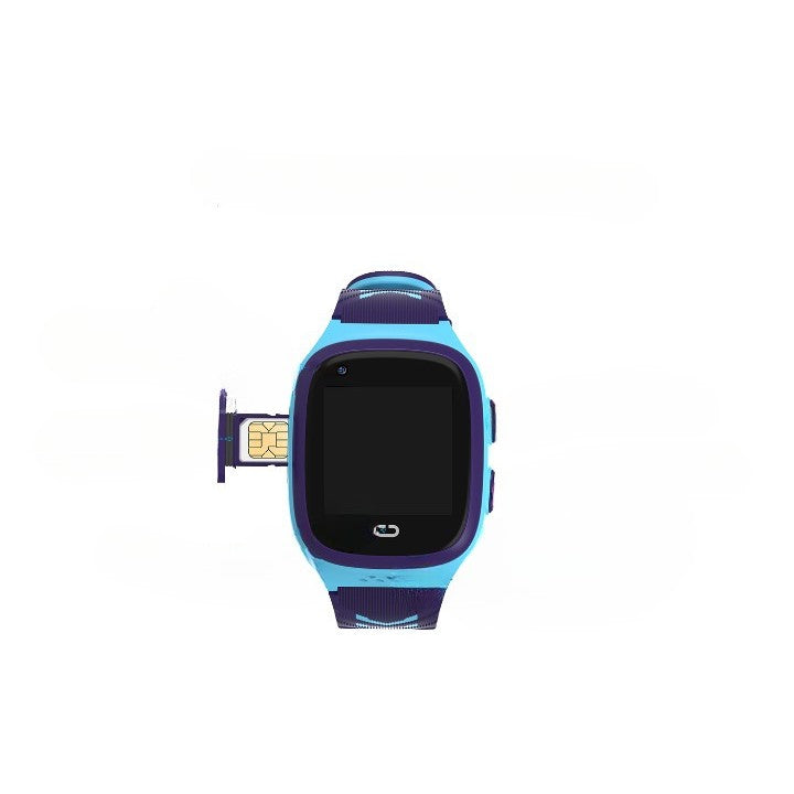 Ceas Smartwatch Pentru Copii LT31E-4G cu Functie Telefon, Localizare GPS, Istoric traseu, Apel de Monitorizare, Camera, Albastru-3