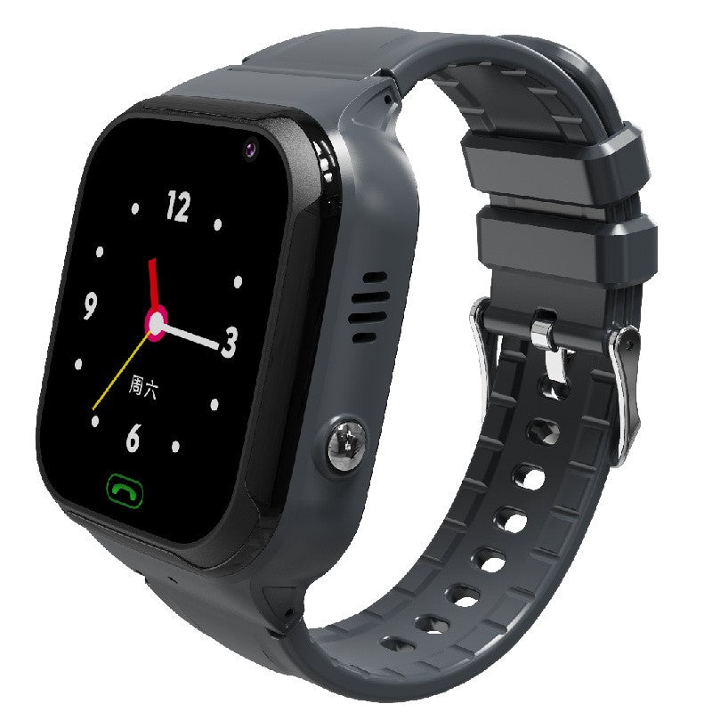 Ceas Smartwatch Pentru Copii LT31E-4G cu Functie Telefon, Localizare GPS, Istoric traseu, Apel de Monitorizare, Camera, Negru-0