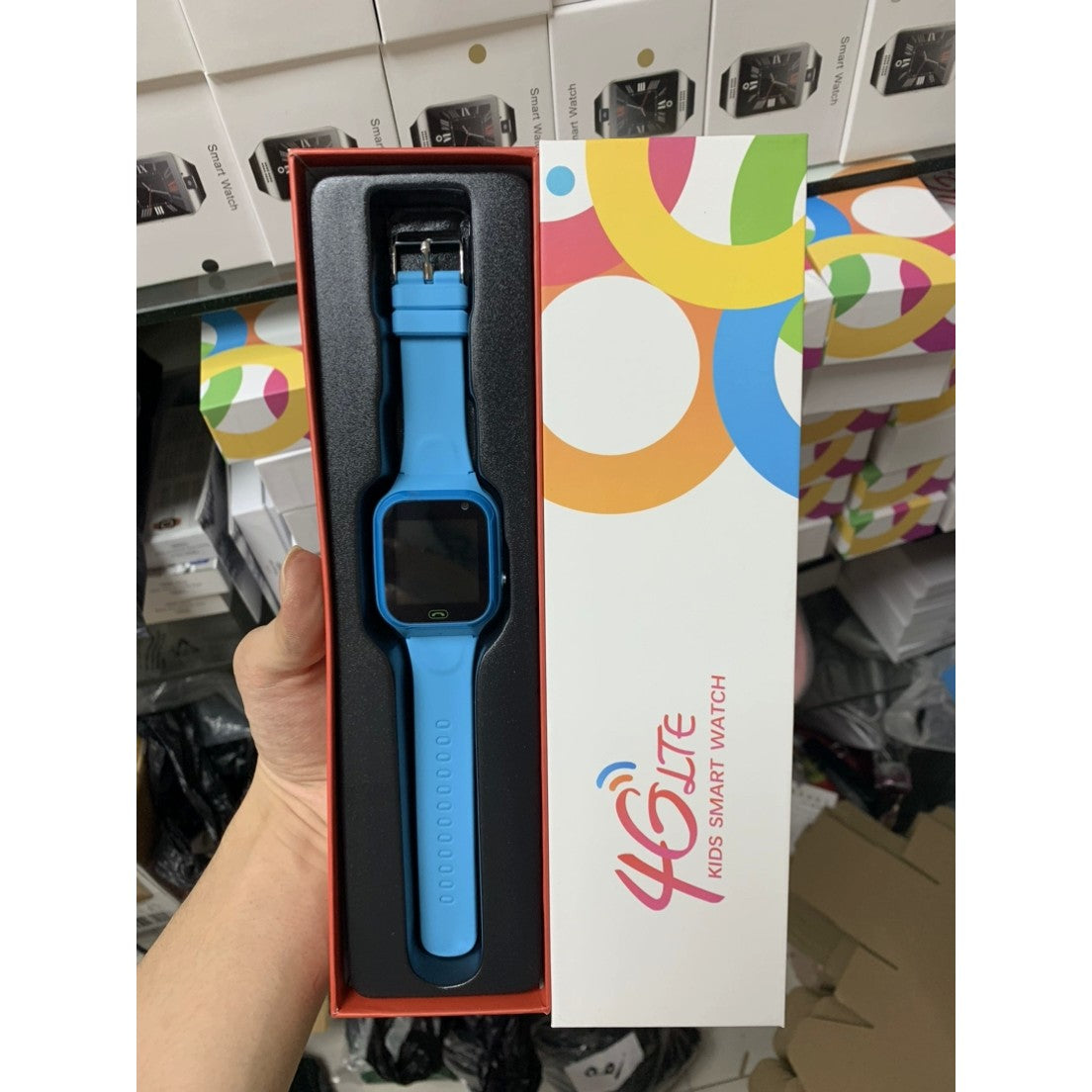 Ceas SmartWatch Pentru Copii Motto LT36, Albastru cu Localizare GPS, Buton SOS, Apel video, Mesaje vocale si text, Camera foto-2