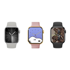 Ceas Smartwatch, 9 Business Edition, Apeluri Bluetooth, incarcare Wireless, afisaj 2.01 inch, rezolutie 240*296, Argintiu-0