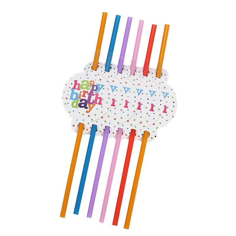 Set 6 Paie, Flippy, pentru Petrecere, Multicolor-0