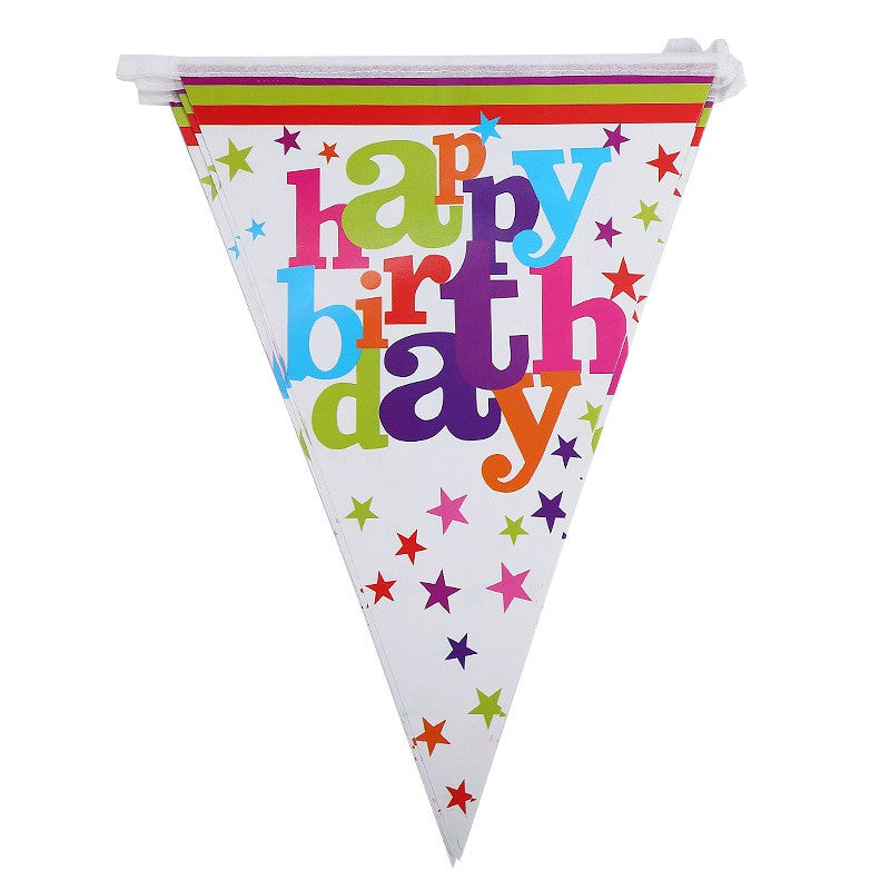 Banner Happy Birthday, Stegulete, Flippy, Multicolor-0