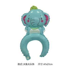 Balon Folie Tip Bentita, Festic, Coroana, Flippy, Model Elefant-0