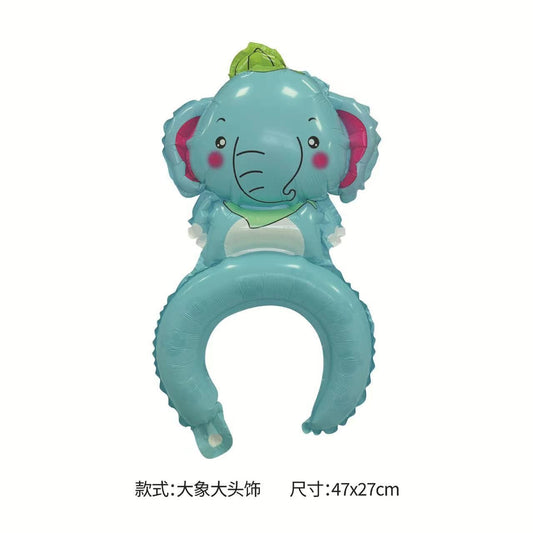 Balon Folie Tip Bentita, Festic, Coroana, Flippy, Model Elefant-0