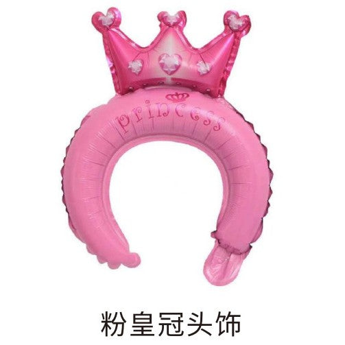 Balon Folie Tip Bentita, Festic, Coroana, Flippy, Model Printesa-0
