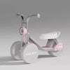 Children's scooter-tricycle anti-rollover music light yo-yo car-color: rhine pink-0