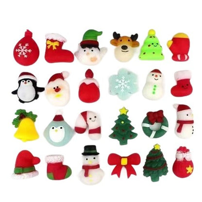 Jucarie Senzoriala, Flippy, Seria De Craciun, Squishy Mushy, Fidget Toys, Model Random-0